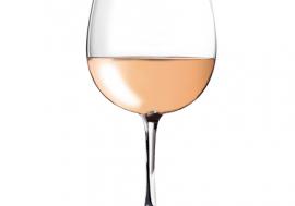 Verre de rosé